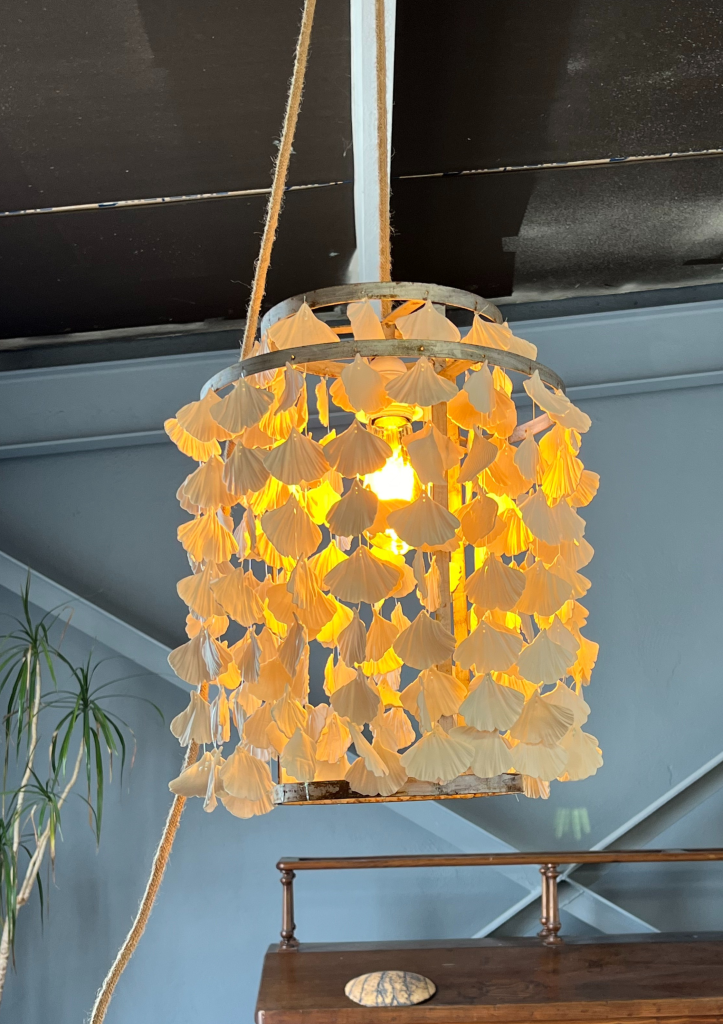 lámpara de colgar gingko biloba de sai ceramics